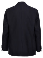 Etro Blue Cotton Blazer