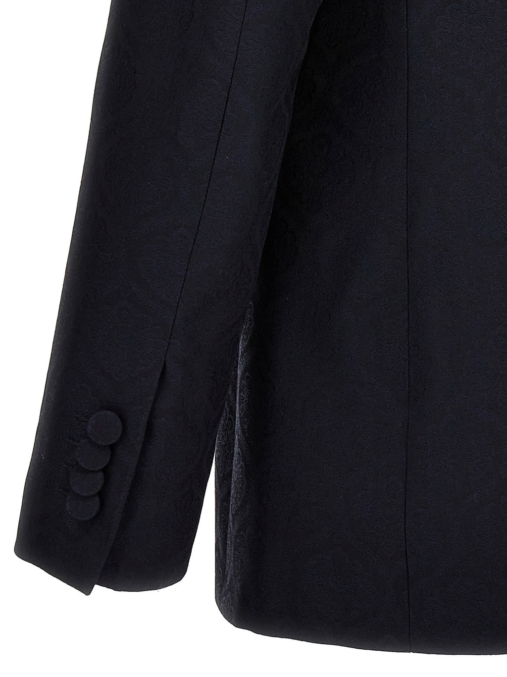 Etro Blue Cotton Blazer