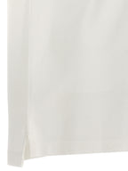 Burberry White Cotton Polo Shirt
