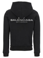 Balenciaga Black Cotton Sweatshirt