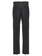 Fendi Gray Cashmere Casual Pants