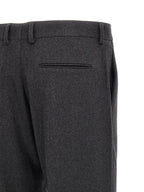 Fendi Gray Cashmere Casual Pants