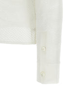 Tom Ford White Cotton Cardigan