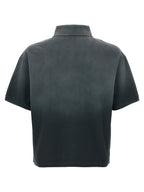 Alexander McQueen Gray Cotton Polo Shirt