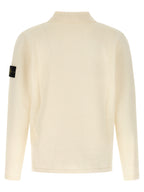 Stone Island Beige Cotton Polo Shirt