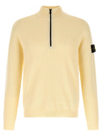 Stone Island Beige Cotton Cardigan
