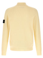Stone Island Beige Cotton Cardigan