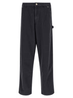 Moncler Blue Cotton Cargo Pants