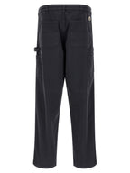 Moncler Blue Cotton Cargo Pants