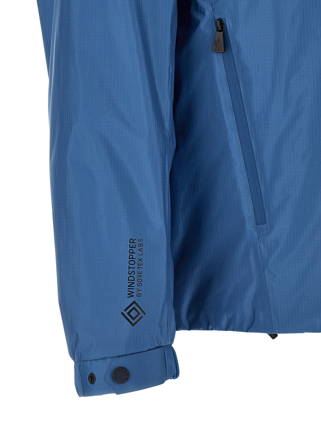 Moncler Grenoble Blue Polyamide Shell Jacket
