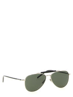 Saint Laurent Silver Acetate Sunglasses