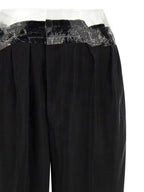 Maison Margiela Black Copper Casual Pants
