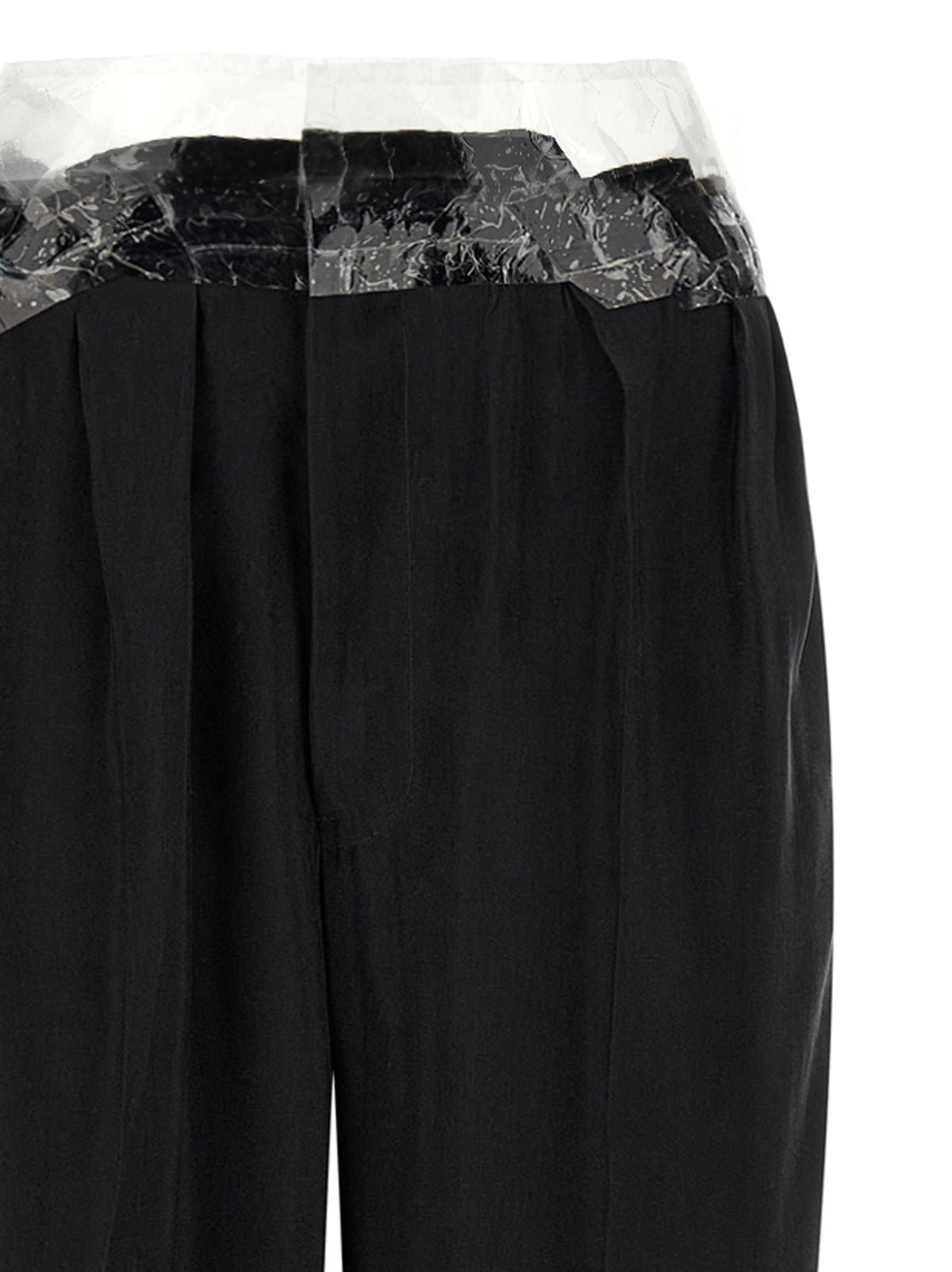 Maison Margiela Black Copper Casual Pants