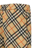 Burberry Beige Satin Bermuda Shorts