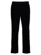 Gucci Blue Cotton Casual Pants