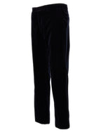 Gucci Blue Cotton Casual Pants