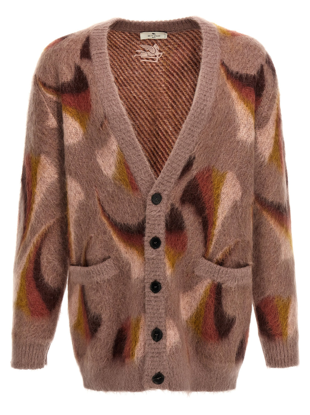 Etro Multicolor Wool Cardigan