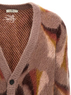 Etro Multicolor Wool Cardigan