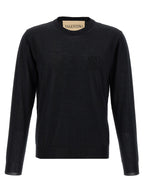 Valentino Garavani Black Virgin Wool Cardigan