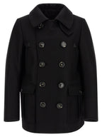 Dsquared² Black Wool Coat