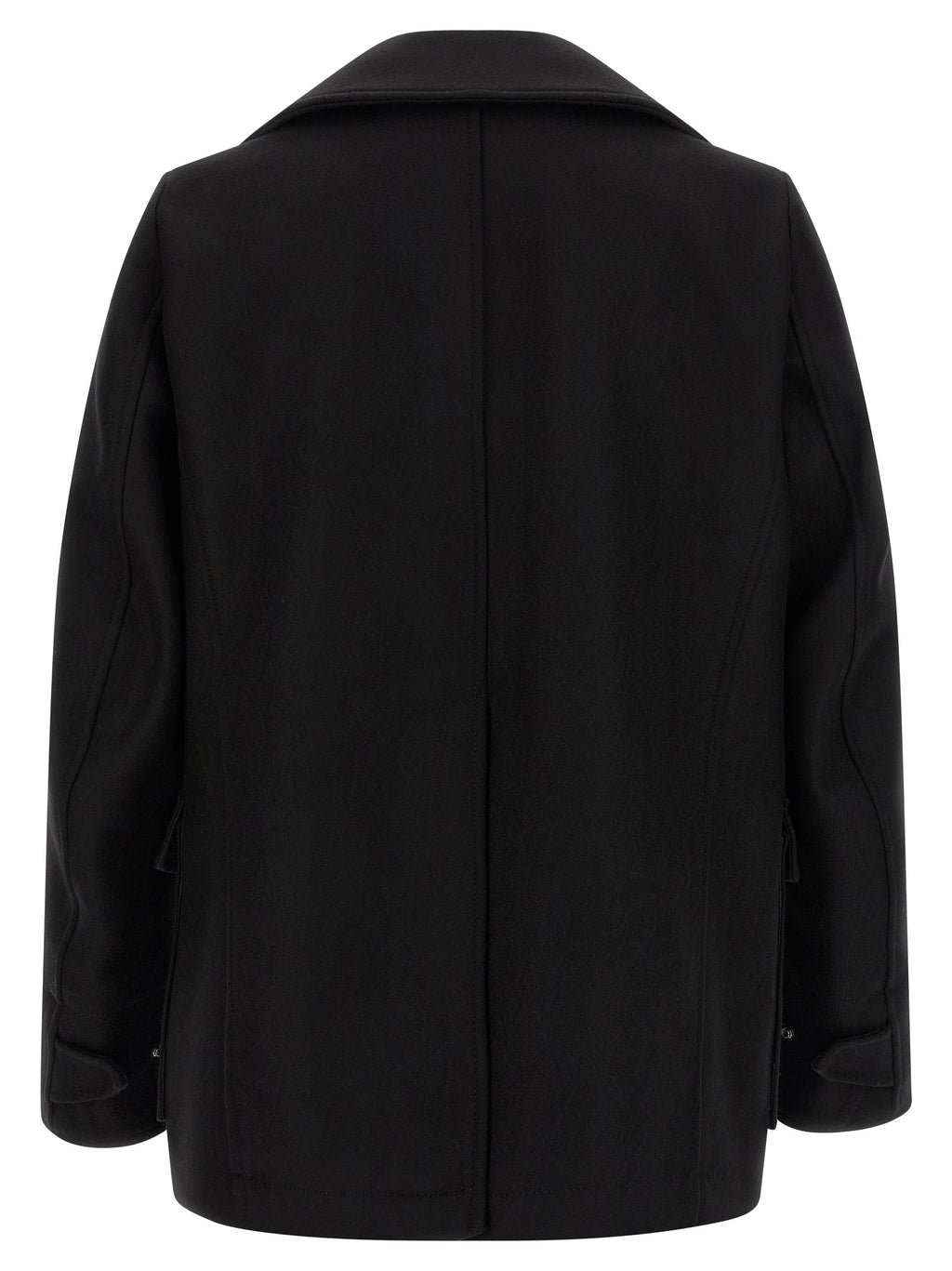Dsquared² Black Wool Coat