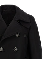 Dsquared² Black Wool Coat