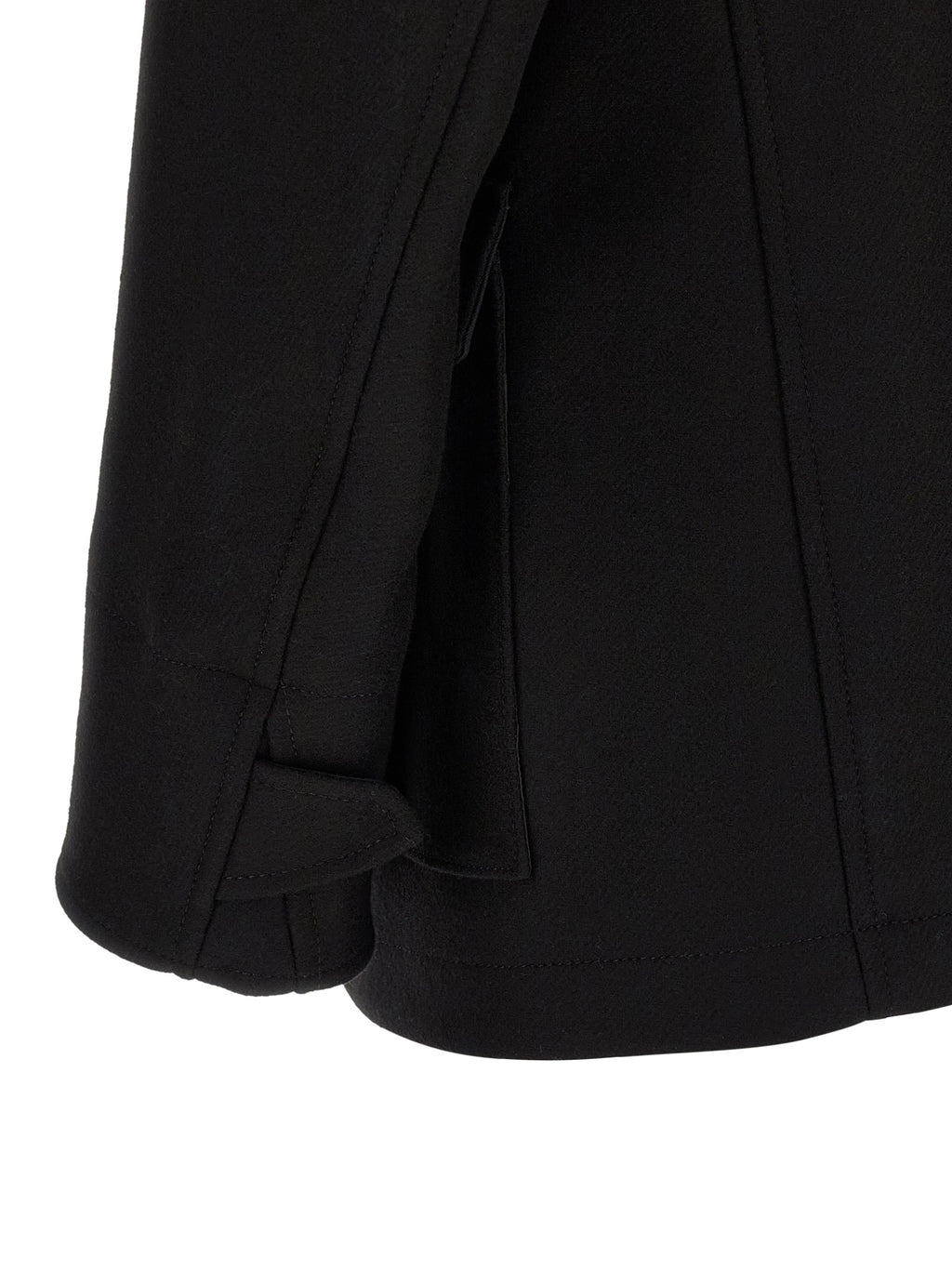 Dsquared² Black Wool Coat