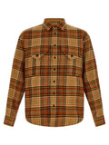 Dsquared² Orange Marabou Blouse
