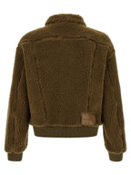Dsquared² Brown Polyester Full-Length Jacket