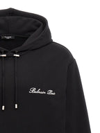 Balmain Black Cotton Sweatshirt