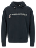 Moncler Grenoble Blue Cotton Sweatshirt