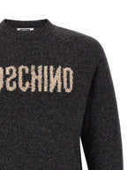 Moschino Gray Wool Cardigan