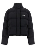 Moschino Black Polyamide Bomber