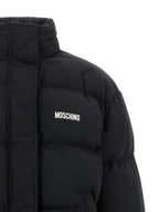 Moschino Black Polyamide Bomber