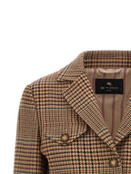 Etro Brown Wool Blazer