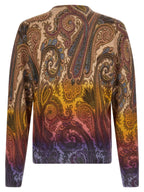 Etro Multicolor Wool Cardigan