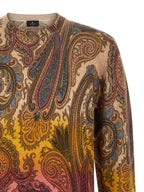 Etro Multicolor Wool Cardigan