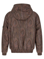 Etro Brown Polyester Bomber