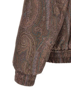 Etro Brown Polyester Bomber