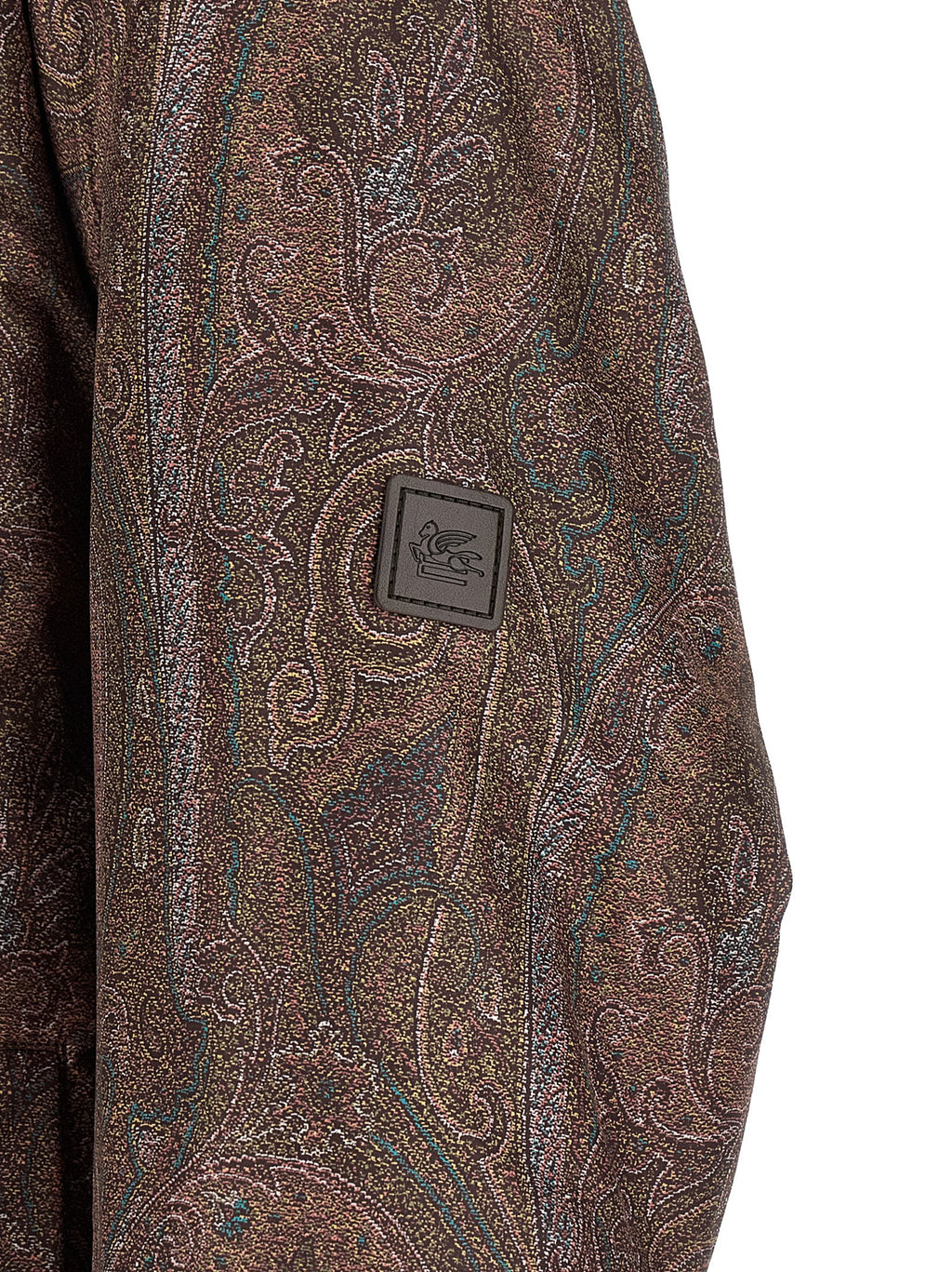 Etro Brown Polyester Bomber