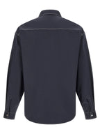 Fendi Blue Cotton Blouse