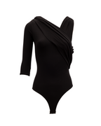 Alexander McQueen Black Women Viscose Bodysuit
