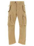 Dsquared² Beige Cotton Cargo Pants