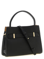 Tory Burch Black Lambskin Crossbody Bag