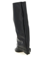 Balmain Black Calfskin Over The Knee