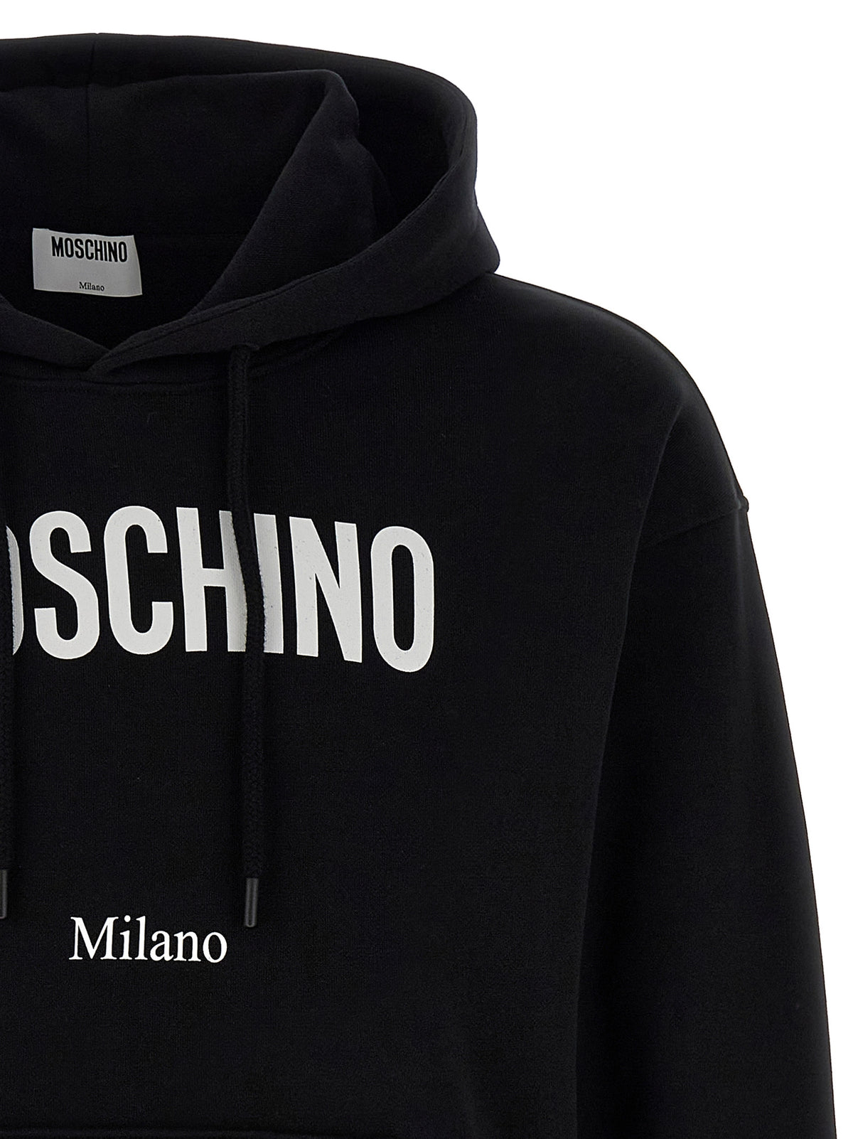 Moschino Black Cotton Sweatshirt