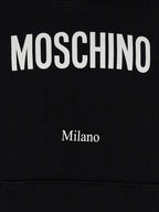 Moschino Black Cotton Sweatshirt