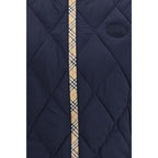 Burberry Blue Polyamide Sleeveless Jacket