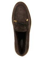 Tod's Brown Calfskin Slip-On Loafers