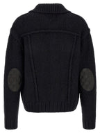 Dsquared² Blue Marabou Cardigan
